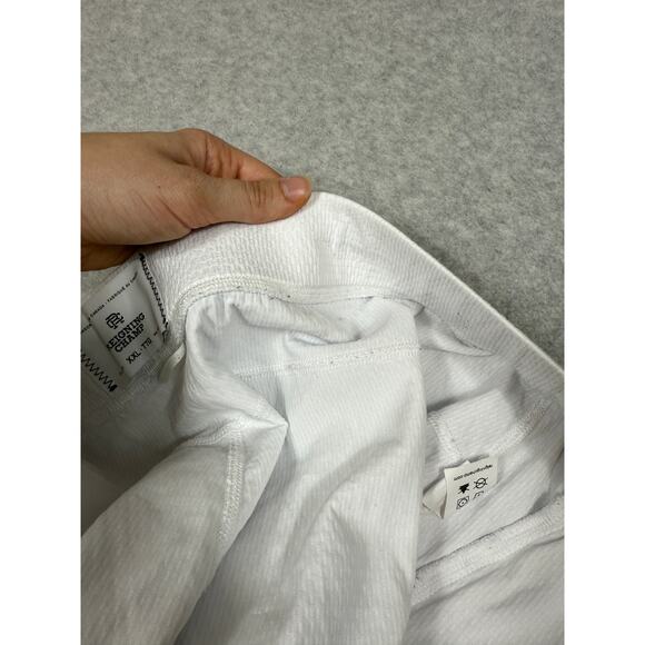 Reigning Champ Mens Size XXL White Solotex Mesh Shorts - Picture 8 of 15